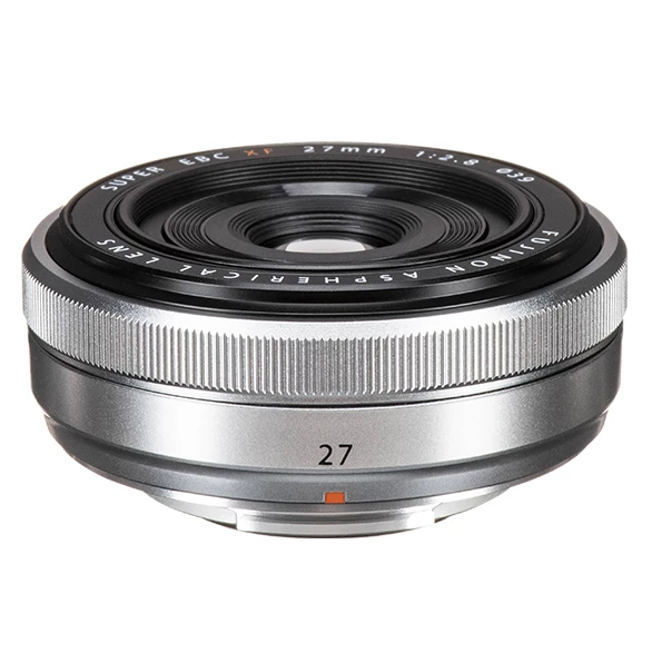 Fujinon Lens XF 27mm F2.8 R Silver Argent